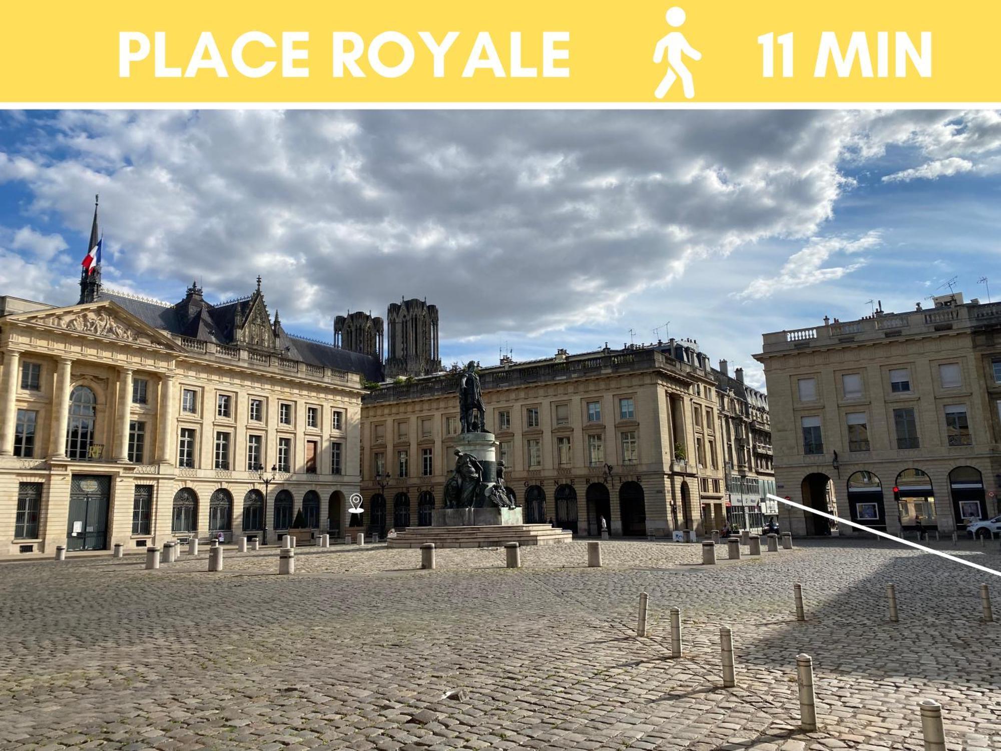 Le Remois - Charmant T2 - Renove - Parking - Cour Privative - Wifi Реймс Экстерьер фото