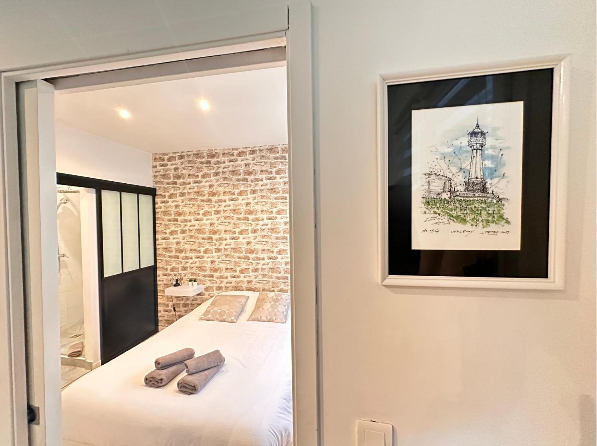 Le Remois - Charmant T2 - Renove - Parking - Cour Privative - Wifi Реймс Экстерьер фото